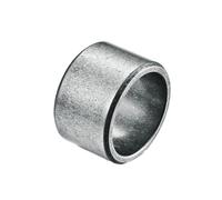 Whoiy Anello da uomo in argento oro/nero con incisione, semplice, larghezza 15 mm, in acciaio inox, opaco, senza pietra, misura 54-70, 67 (21.3), Metallo non prezioso, Nessuna pietra preziosa