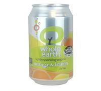 Whole Earth - Lightly Sparkling Organic Orange & Lemon Drink - 330ml