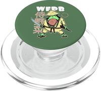 Whole Food Plant-Based Avocado Samurai Japanese WFPB PopSockets PopGrip per MagSafe