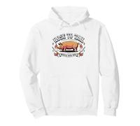 Whole Hog Pit Master Craft BBQ Nose Tail Felpa con Cappuccio