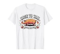 Whole Hog Pit Master Craft BBQ Nose Tail Maglietta