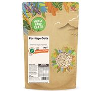 Wholefood Earth - Fiocchi d’avena per porridge, 3 kg, senza OGM, ad alto contenuto di fibre