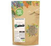 Wholefood Earth Organic Rye Grain 3 kg, Whole Grain Non-GMO Certified Biological