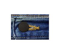 WhollyCoveredButtons Le coperture per bottoni impediscono ai fori della camicia, confezione da 4, 6 e 12, nero e trasparente, grandi