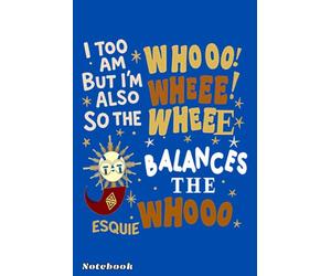 Whooo Wheee Funny Meme Game Notebook: 120 Smooth White Pages with Matte Paperback
