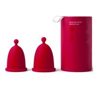 Whoop·de·doo Menstrual Cup Duo Pack Coppa mestruale Red