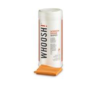 WHOOSH! Screen Shine 70 Salviette Schermo Per Auto, TV, Laptop, MacBook E OLED Con Panno Microsuede - Senza Pelucchi, Non Abrasive, Senza Aloni Salviette Occhiali Pulizia