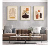 WHOPBXGAD Modern Nightstand Set of 2, Sonoma Oak Finish Engineered Wood Bedside Table with Drawer and Shelf, 40x35x47.5cm Storage Cabinet for Bedroom Living Room