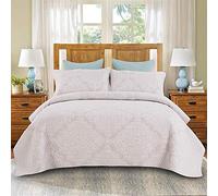 WHOPBXGAD Modern Nightstand Set of 2 Sonoma Oak Finish Engineered Wood Bedside Table with Drawers 40x35x47.5cm Storage Cabinet for Bedroom Living Room