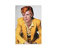 WHOPD Tela Quadro David Bowie Art Singer Vintage Home Camera da letto Soggiorno Decorazione Senza Cornice (50x70cm,Non incorniciato)