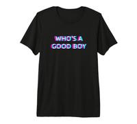 Who's A Good Boy Baby Alternative 2000s Aesthetic Graphic Maglietta Premium
