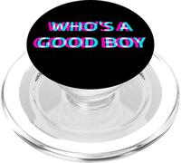 Who's A Good Boy Baby Alternative 2000s Aesthetic Graphic PopSockets PopGrip per MagSafe