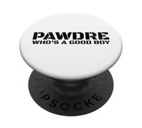 Who's A Good Boy, Vintage Dog Dad, Dog Father PopSockets PopGrip Adesivo