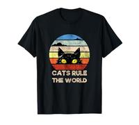 Who's There, Cool Funny Sarcastic Cats Graphic Cool Designs Maglietta