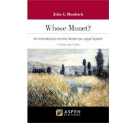 Whose Monet?: An Introduction to the American Legal System
