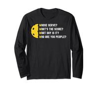 Whose Serve? What's The Score? What Day Is It? Maglia a Manica