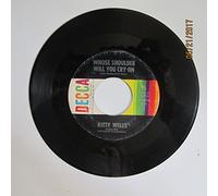 whose shoulder will you cry on 45 rpm single