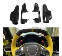 whpqjmt Upgraded Paddles Shift Pads for Corvette C8 Z51 Z06 2020 2021 2022 2023 - Non-Slip Grip & Easy Fit, Perfect Gear Change Every Time (Set of 2)