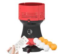 WHRAOY Robot da Ping Pong - 90 Riserve di Palline - Controllo Senza Fili | Macchina Automatica Da Ping Pong - Serbatoio Di Stoccaggio Delle Palline Rimovibile, 5 Velocità Distinte