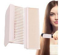 Whrcy Attacco per pettine lisciante, clip per attacco pettine in ferro | Pettine per piastra per barbiere per capelli da barbiere - Strumento pigro per lisciare i capelli per salone di bellezza, casa,