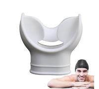 Whrcy Bocchino da immersione,Boccaglio morso modellabile comfort in silicone per immersioni subacquee per boccaglio regolatore - Attrezzatura subacquea per tubi di respirazione Unisex