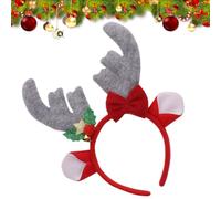 Whrcy Cerchietto Natalizio,Copricapo Di Tendenza | Cerchietti Natalizi Per Donne - per Matrimonio Viaggio Vacanza Campeggio Picnic Barbecue Giardino Festa Raduno Cena