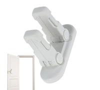 Whrcy Porta proteggi dito per bambini, serratura a per porta a prova di bambino | Chiusura adesiva per porta a prova di bambino | Serrature per maniglie di sicurezza per bambini senza perforazione,
