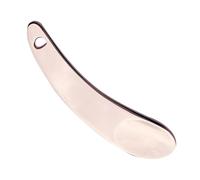 Whrcy Spatola per trucco, applicatore per crema per gli occhi | Spatola per la cura della pelle riutilizzabile a forma di cucchiaio con dente - Cucchiaio di crema ecologico in lega di zinco per