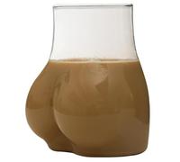 Whrcy Tazza Per Sedere,tazza A Forma Di Sedere,divertente Tazza A Tema Sedere,bicchieri Per Bere Il Sedere,Tazza Per Caffè In Vetro Borosilicato Trasparente,Coppa Per Culo Divertente