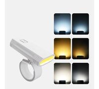 WHSCwp Mini luce notturna a LED regolabile a 360 gradi, per pesca, dormitori, ciclismo, corsa, pesca, dormitorio