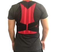 WHSY127 Correttore per Uomini e Donne Back Brace Clavicle Support Stop Slouching And Hunching Retro -Allenatore Regolabile (Colore: Nero, Dimensioni: Piccoli) Strumenti Beautiful