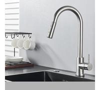 WHSY127 Pull out Touch Kitchen Faucet with Pull-out Sprayer for Black, Brushed Nickel/Gold Beautiful