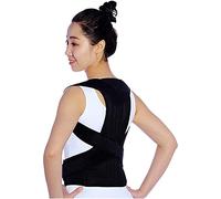 WHSY127 Supporto correttore Posteriore Regolabile Belva della Colonna vertebrale Posteriore Correzione Lombare Correzione Donne e Uomini XXL (Colore: Nero, Dimensione: x-Large) Strumenti Beautiful