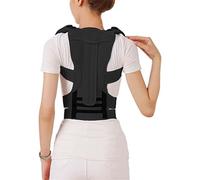 WHSY127 Supporto Posteriore Corretto Regolabile Supporto per Le Spalle Cintura Posteriore per Gli Uomini Le Donne migliorano Gli Strumenti di Spalla (Colore: Blu, codice l) Beautiful