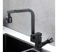WHSY127 Versatile Stainless Steel Kitchen Faucet with Pull Down Sprayer And Rotatable for Sinks Beautiful