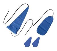 WHTCHSU Kit di pulizia per sassofono, per sassofono contralto, tenore e altri strumenti a fiato e a fiato, include 4 panni per la pulizia