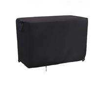 Whtkoph Copertura Carrello Esterno Carrello Rettangolare Trolley Portatile Carrello Servizio Tessuto Oxford 210D con Finitura , Nero , 102 62 82cm