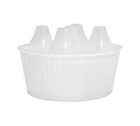 Whtkoph Vaso per Fiori per Bulbi di Tulipano, Vaso per Fiori Idroponico, Facile da Usare, Organizer per Fioriere da Regalo per Bulbi di Tulipano da 14 Cm, da, Bianco