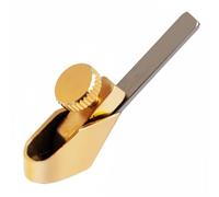 Whtkoph Violin Pialla per Dita da Liuteria Utensile da Intaglio Violino Accessorio per Legno Strumento Manuale in Rame E Acciaio Adatto a Laboratorio Amanti Regalo Strumenti Musicali, Number 1
