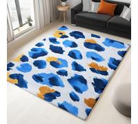 WHUOEUCO Tappeto Salotto Moderno 180x240cm Leopardo Della Marina Tappeti Pelo Corto Stampa 3D, Tappeto Grandi Morbido Antiscivolo per Soggiorno Camera da Letto Corridoio
