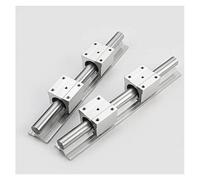 WHVAVFQI Guida lineare Professionale SBR16 da 2 Pezzi D16 300 400 500 600 1000 1200 1500 mm Supporto Scorrevole Completo + 4 Pezzi Blocco Cuscinetto lineare SBR16UU for CNC(500mm)