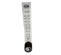 WHVAVFQI LZQ-7 2-20LPM Indicatore del misuratore di Portata del Gas del flussometro dell'Aria con valvola di Controllo for Il Flusso del connettore dell'ossigeno Altezza Regolabile 12 cm(0-3lpm)