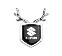 whwfc Fregio Stemma Logo per Suzuki Splash 2012-2014, Auto Stemmi Adesivo Emblema Anteriore e Posteriore Styling Carrozzeria,B