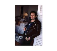 WHWRHQ Esclusivo poster vintage vintage con ritratto del cantante Vasco Rossi, 4 poster su tela, decorazione per camera da letto, ufficio, camera da letto, regalo, 30 x 45 cm