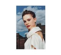 WHWRHQ Poster con ritratto di attrice Anna Paquin, 7 poster su tela, decorazione per camera da letto, ufficio, camera da letto, regalo, 20 x 30 cm