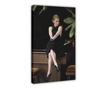 WHWRHQ Poster esclusivi di attrice Anna Paquin, 6 poster su tela, decorazione artistica da parete per soggiorno, camera da letto, 20 x 30 cm