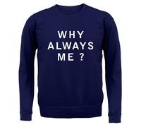 Why Always Me Felpa Bambino Divisa Balotelli Man City Cotone 100%