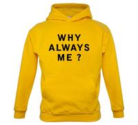 Why Always Me Felpa Bambino Divisa Balotelli Man City Cotone 100%