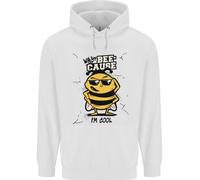 Why? Bee-Cause Im Cool Divertente Ape Bambini Felpa con Cappuccio