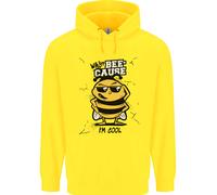 Why? Bee-Cause Im Cool Divertente Ape Bambini Felpa con Cappuccio